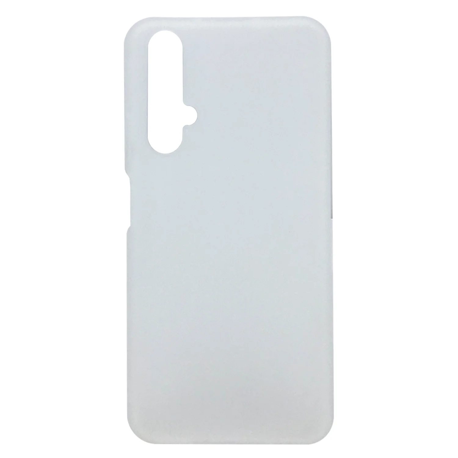 Nettech Huawei Nova 5T Uyumlu Suide Arka Koruma Kılıf (Beyaz) NT-81968