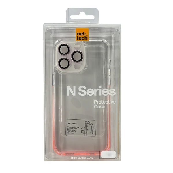 Nettech Apple iPhone 15 Pro Max Uyumlu Kamera Korumalı Yıldız Elmas Seri Arka Koruma Kılıf (Pembe) NT-104543 - 3