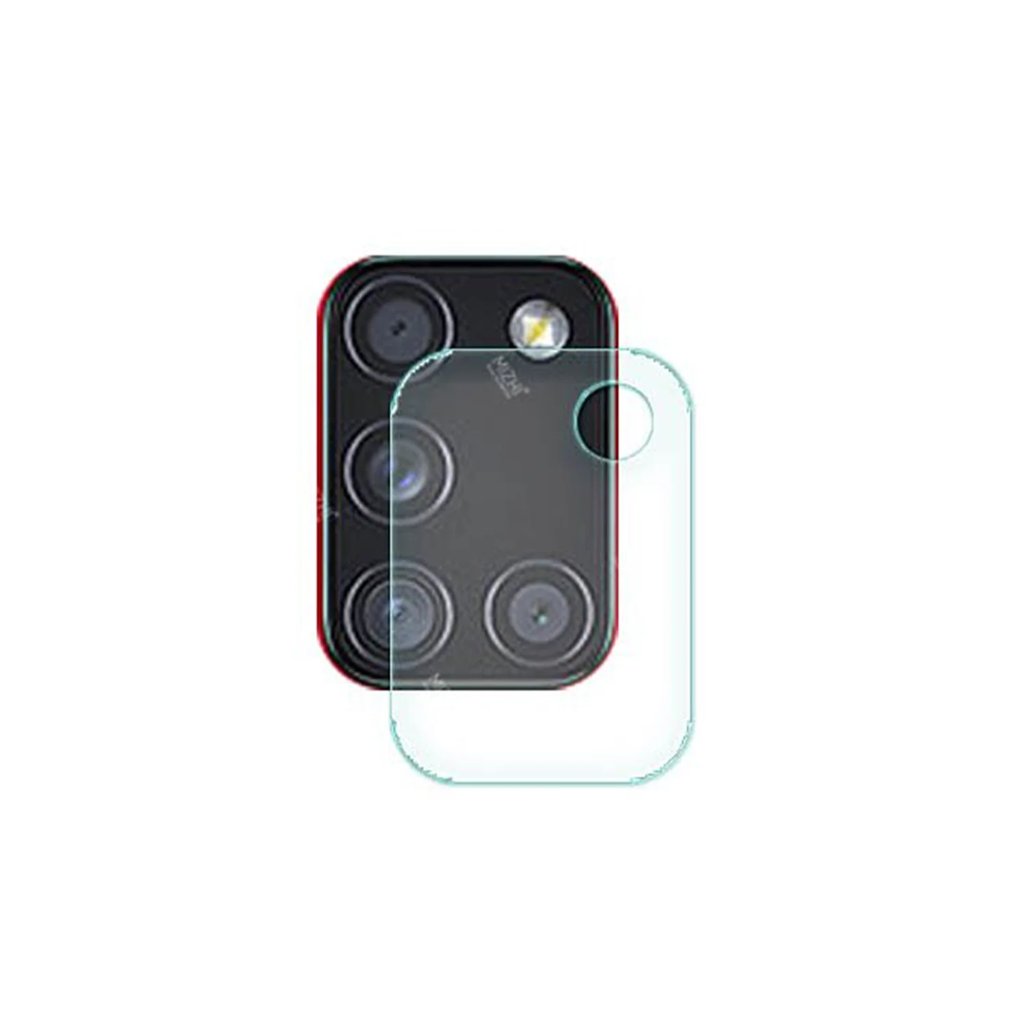 Nettech Samsung Galaxy A21S Uyumlu Kamera Cam Koruyucu (Şeffaf) NT-89439
