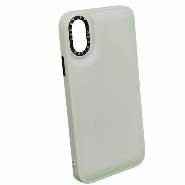 Nettech Samsung Galaxy A03 Core Uyumlu Casetify Buff Seri Arka Koruma Kılıf (Beyaz) NT-99426 - 2