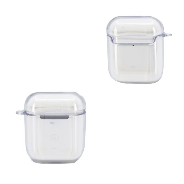 Nettech Apple Airpods Uyumlu Şeffaf Seri Arka Koruma Kılıf (Şeffaf) NT-96390 - 2