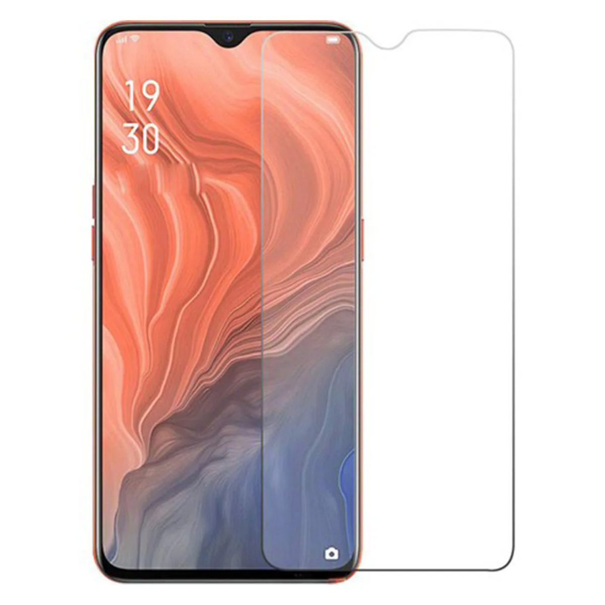 Nettech Oppo Reno Uyumlu Ön Koruma Cam Ekran Koruyucu (Şeffaf) VR-21321