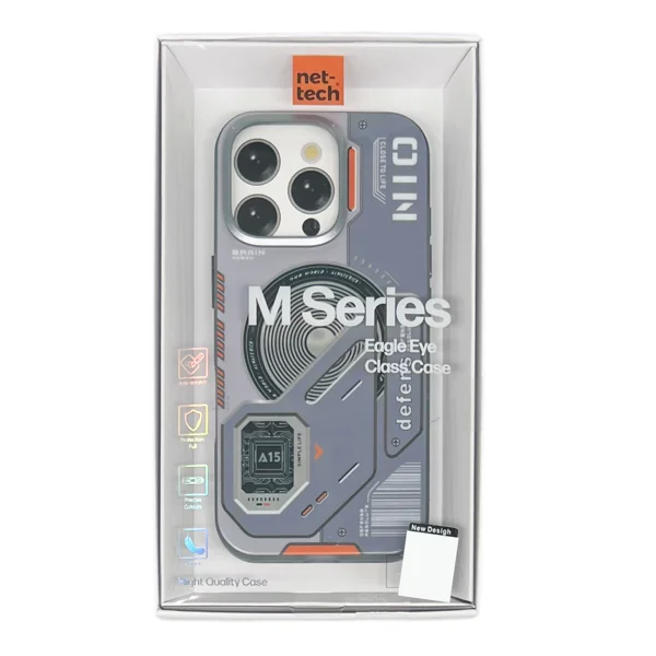 Nettech Apple iPhone 16 Pro Uyumlu NT-N043 Arka Koruma Kılıf (Gri) NT-110952 - 3