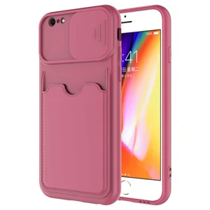 Apple iPhone 6 Kılıf ​Zore Kartix Kapak - Koyu Mor