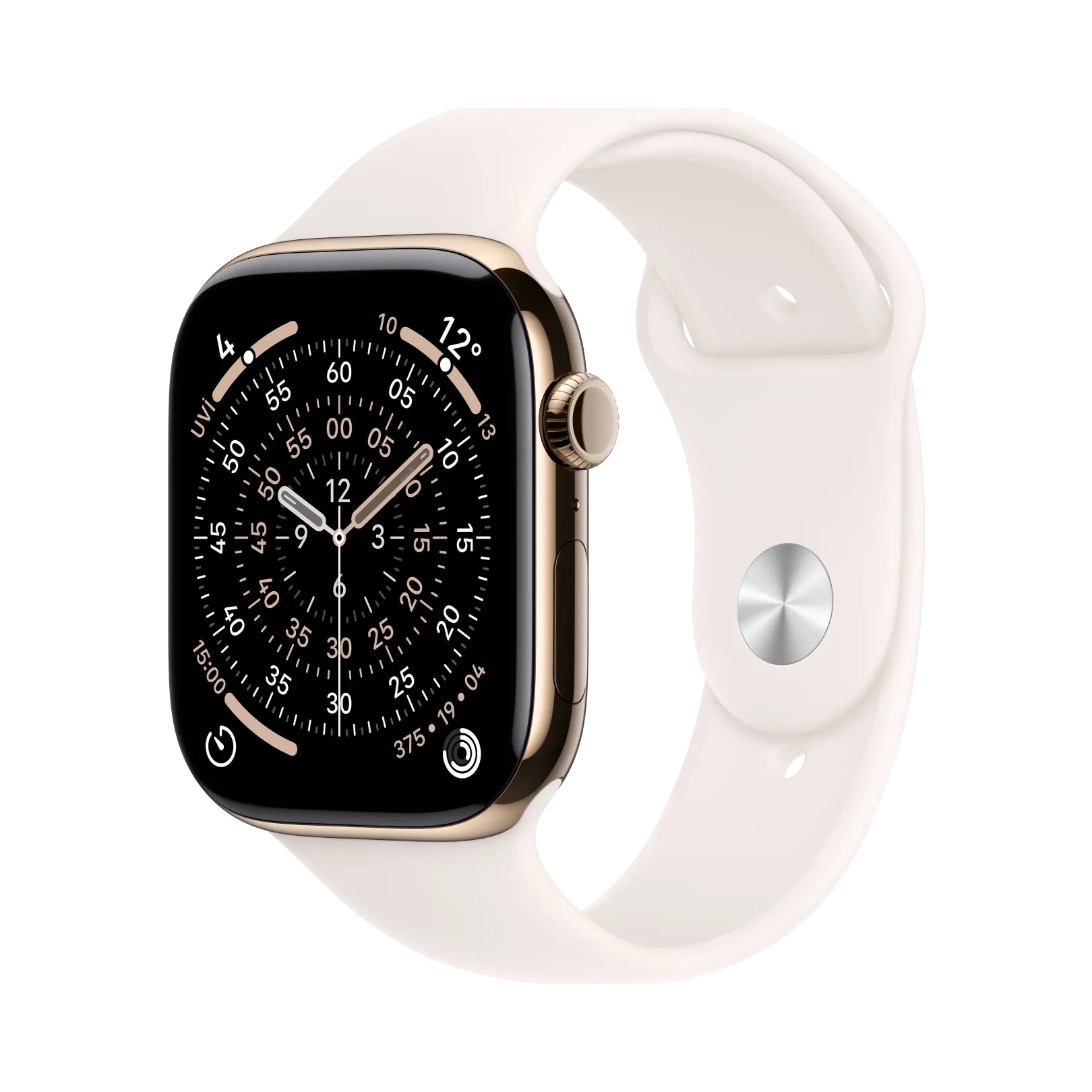 Apple Watch Series 11 - Titanyum - 46mm - GPS + Cellular - Altın