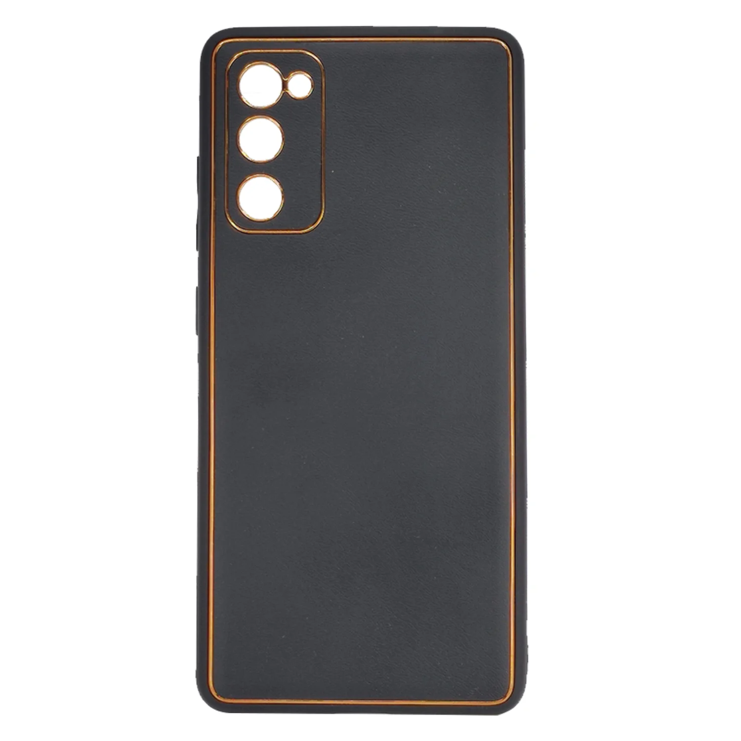 Nettech Samsung Galaxy S20 FE Uyumlu Coco Leather Seri Arka Koruma Kılıf (Siyah) NT-93480