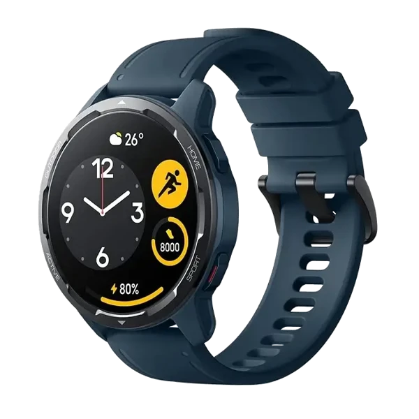 Xiaomi Watch S1 Active - Paslanmaz Çelik - 46mm - Wi-Fi - Mavi - 1