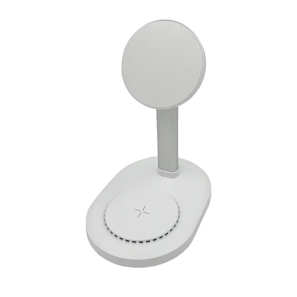 Nettech Stand 18W Kablosuz Wireless Şarj (Beyaz) NT-104862 - 1