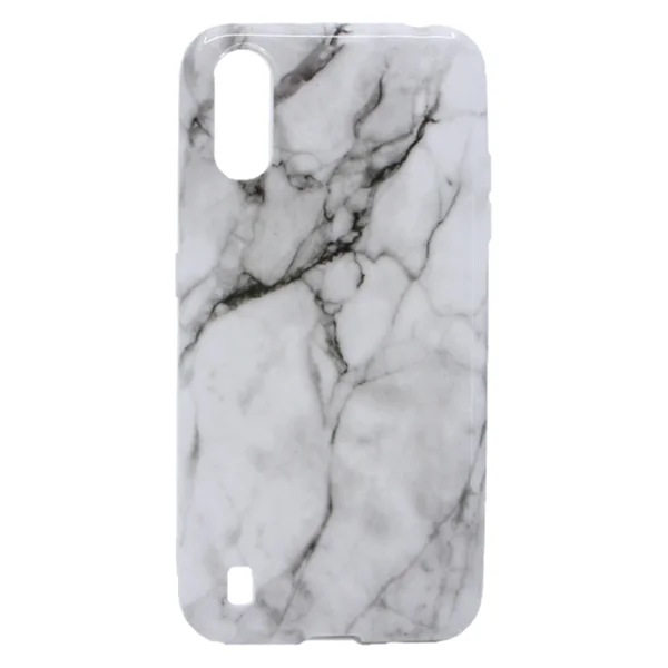 Nettech Samsung Galaxy A01 Uyumlu Mermer Desenli Arka Koruma Kılıf (Karışık/Çok Renkli) NT-79112 - 4