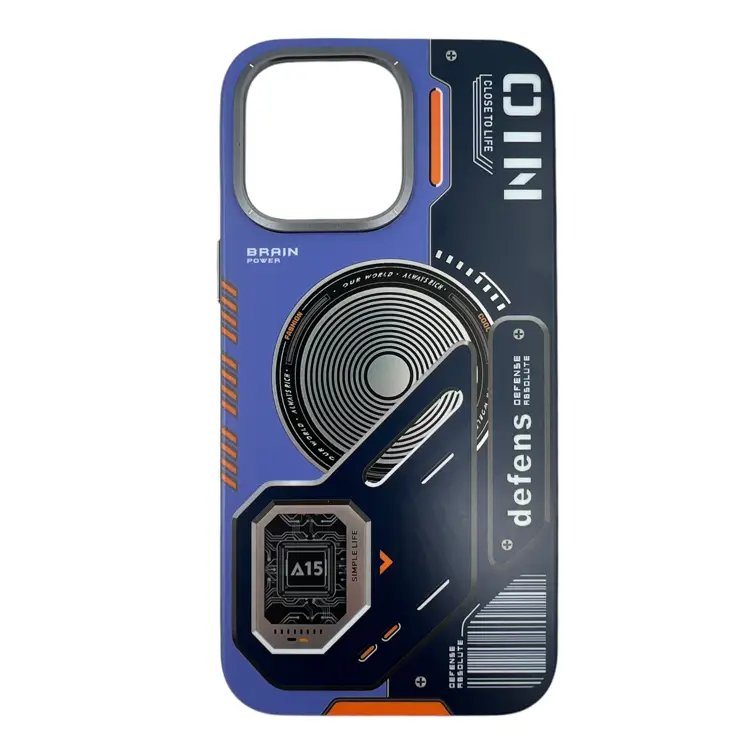 Nettech Apple iPhone 15 Pro Uyumlu NT-N043 Arka Koruma Kılıf (Mavi) NT-108397
