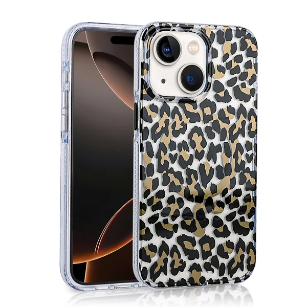 Apple iPhone 13 Kılıf Magsafe Şarj Özellikli Zore Jago Kapak - Siyah-Kahverengi - 2