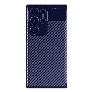 Galaxy S23 Ultra Kılıf Zore Negro Silikon Kapak - Lacivert