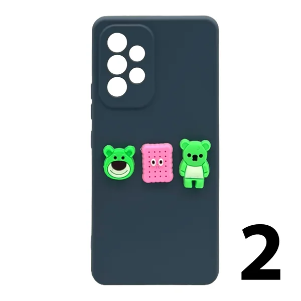 Nettech Samsung Galaxy A53 Uyumlu Maskot Seri Arka Koruma Kılıf (Karışık Renk) NT-106208 - 2