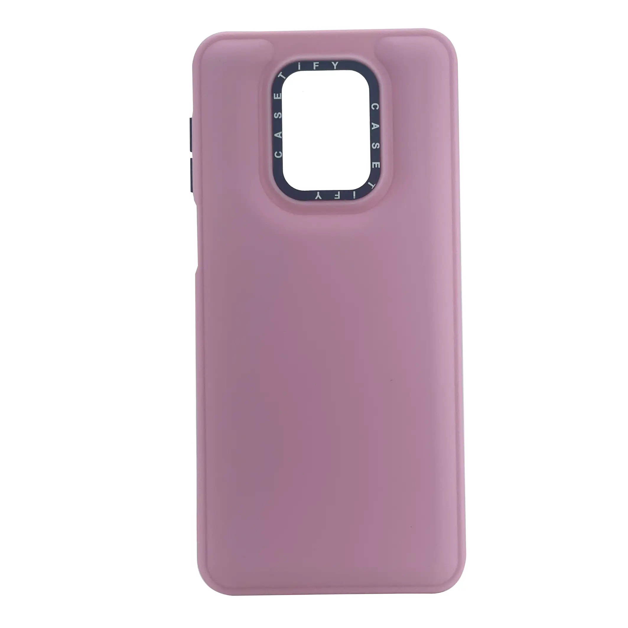 Nettech Xiaomi Redmi Note 9 Pro Uyumlu Casetify Buff Seri Arka Koruma Kılıf (Pembe) NT-99287