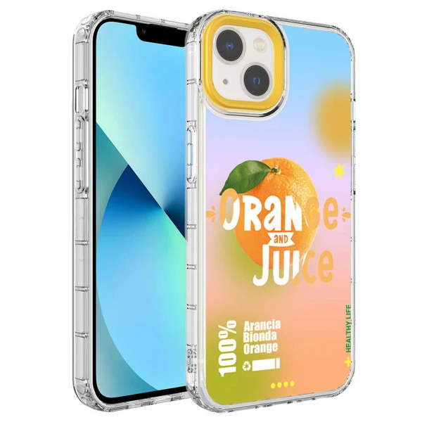 apple iphone 13-14 desneli silikon kapak - 3