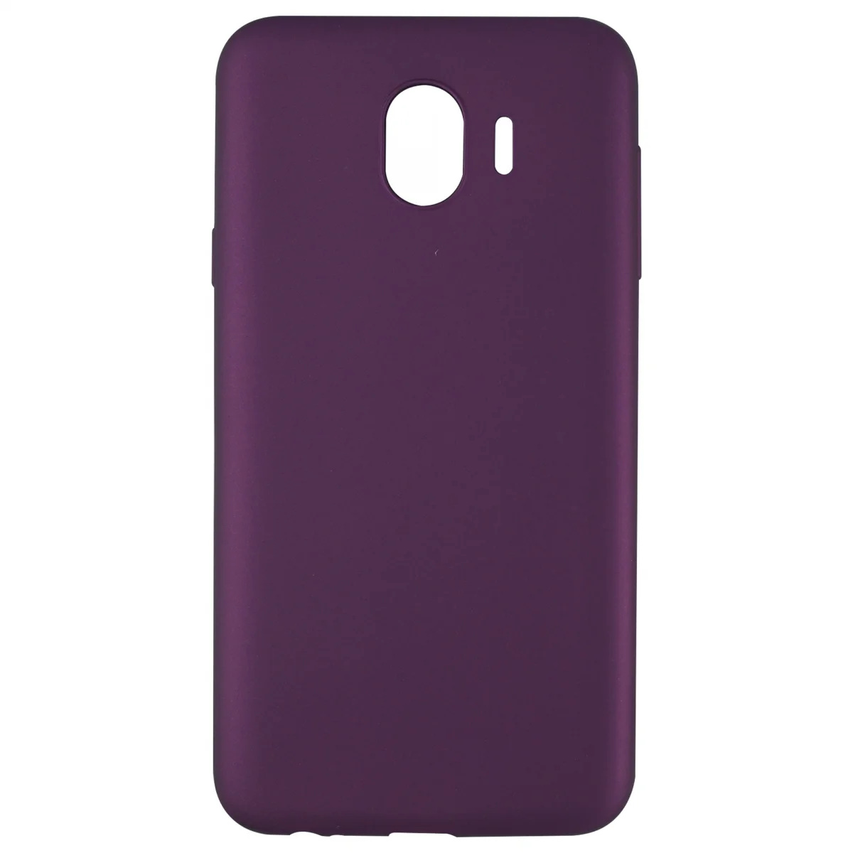 Nettech Samsung Galaxy J400 J4 Uyumlu Suide Arka Koruma Kılıf (Mürdüm) VR-8168