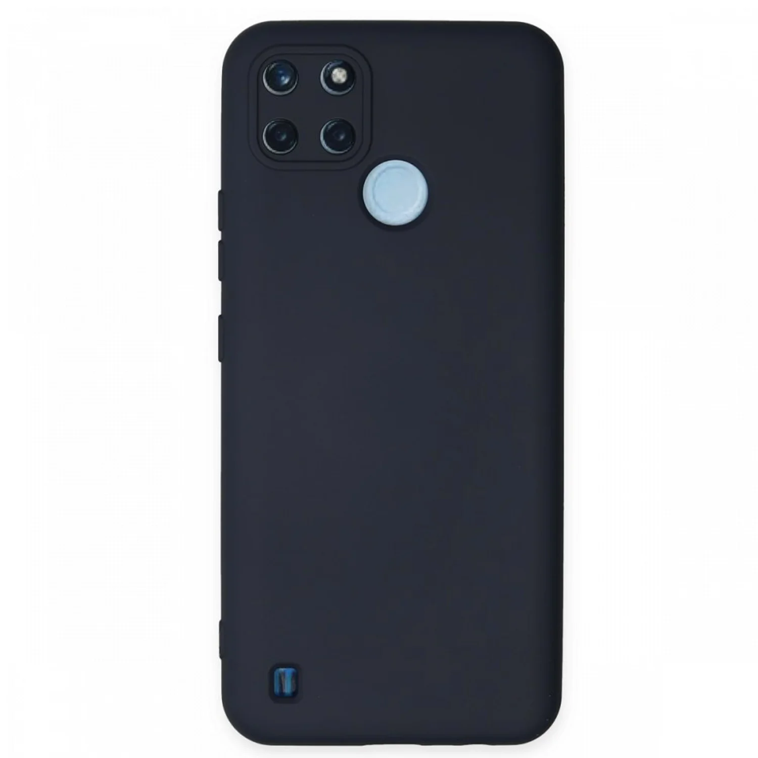 Nettech Realme C25Y Uyumlu Lansman Seri Arka Koruma Kılıf (Lacivert) NT-100156