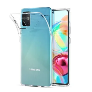 Nettech Huawei P40 Lite E Uyumlu Lüx Seri Arka Koruma Kılıf (Şeffaf) NT-80235