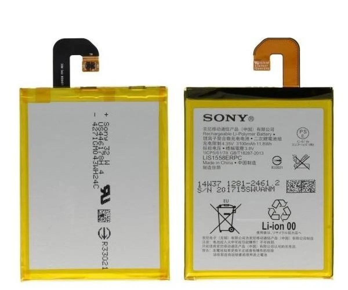 Teknonet Sony Xperia Z3 Uyumlu Sony LIS1558ERPC 3100 MAh Batarya NT-6792