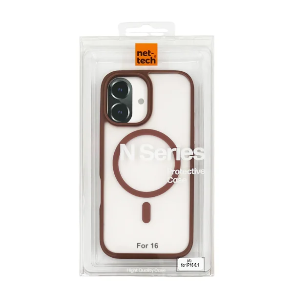 Nettech Apple iPhone 16 Uyumlu NT-N057 Arka Koruma Kılıf (Gold) NT-110997 - 3