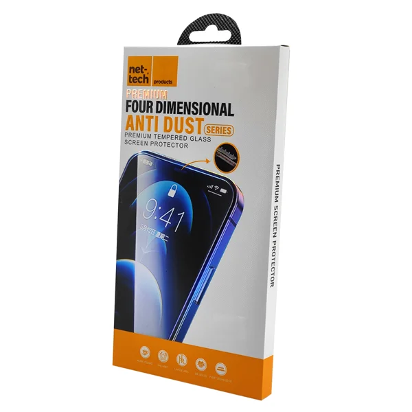 Nettech Apple iPhone 12 Uyumlu Toz Filtreli HD Full Cam Koruyucu (Siyah) NT-83484 - 3